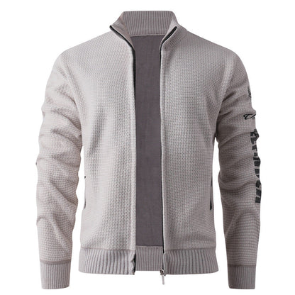 Herren Winterjacke Steppjacke Modern Mit Hochem Kragen