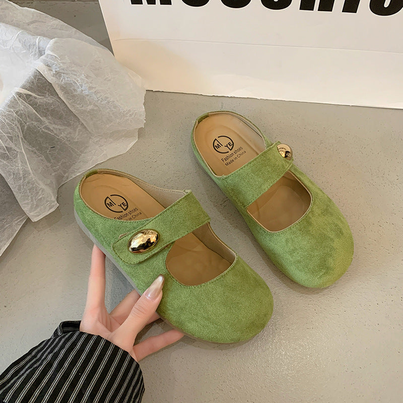 Damen Clogs Bequem Elegant mit Riemen und Verzierung