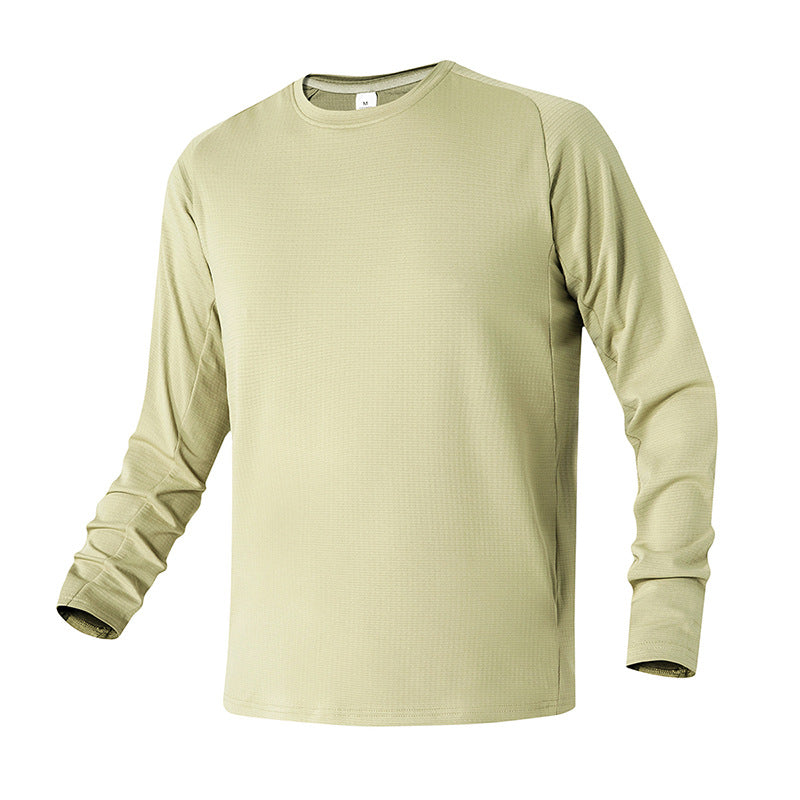 Herren Langarmshirt Funktionsshirt Atmungsaktiv Sportlich Modern