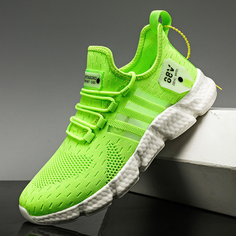 Damen Sneaker Leicht Atmungsaktiv Flex-Sohle Sportlich