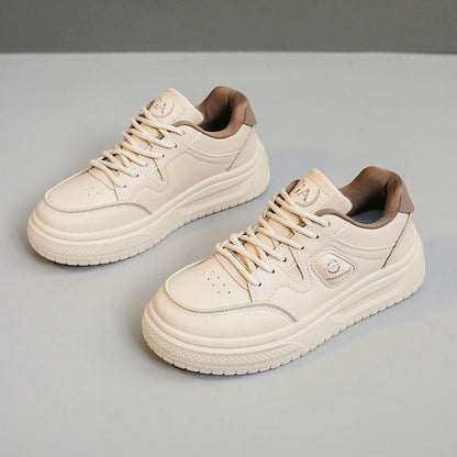 Damen Plateausneaker Atmungsaktiv Rutschfest Modern