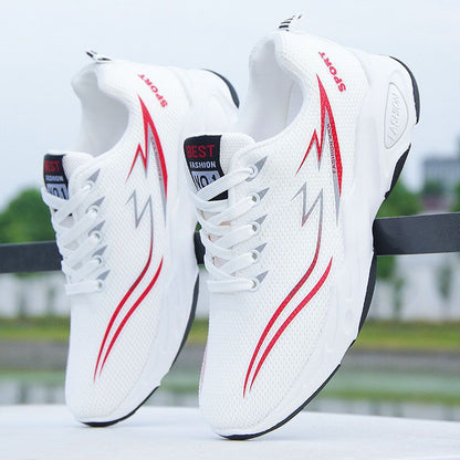 Damen Laufschuhe Sportlich Atmungsaktiv Komfort Sneaker