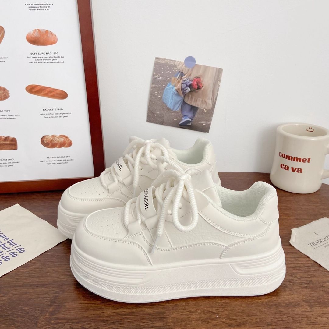 Damen Sneaker Chunky Sportlich Komfortabel