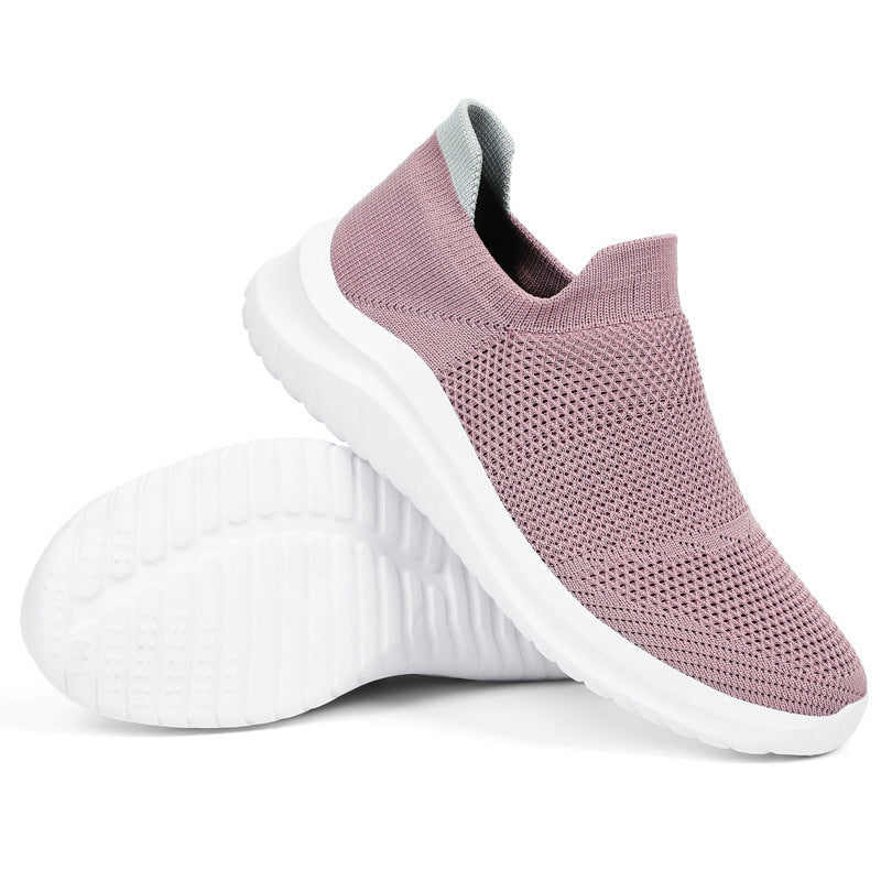 Damen Sneaker Atmungsaktiv Leicht Flexibel Bequem
