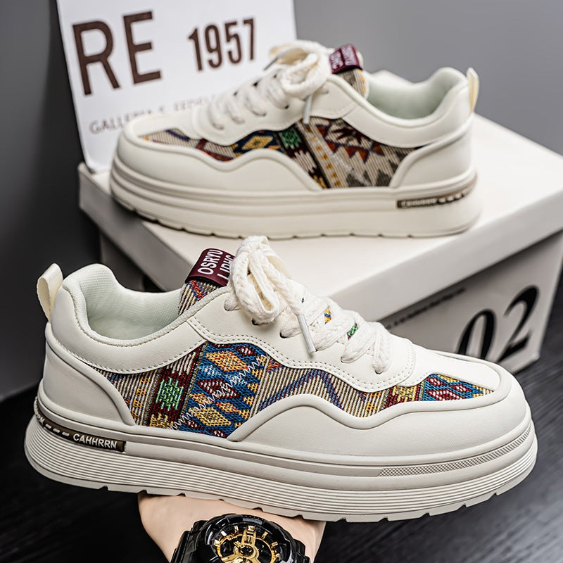 Damen Sneaker Ethno Design Modern Fashion Schuhe