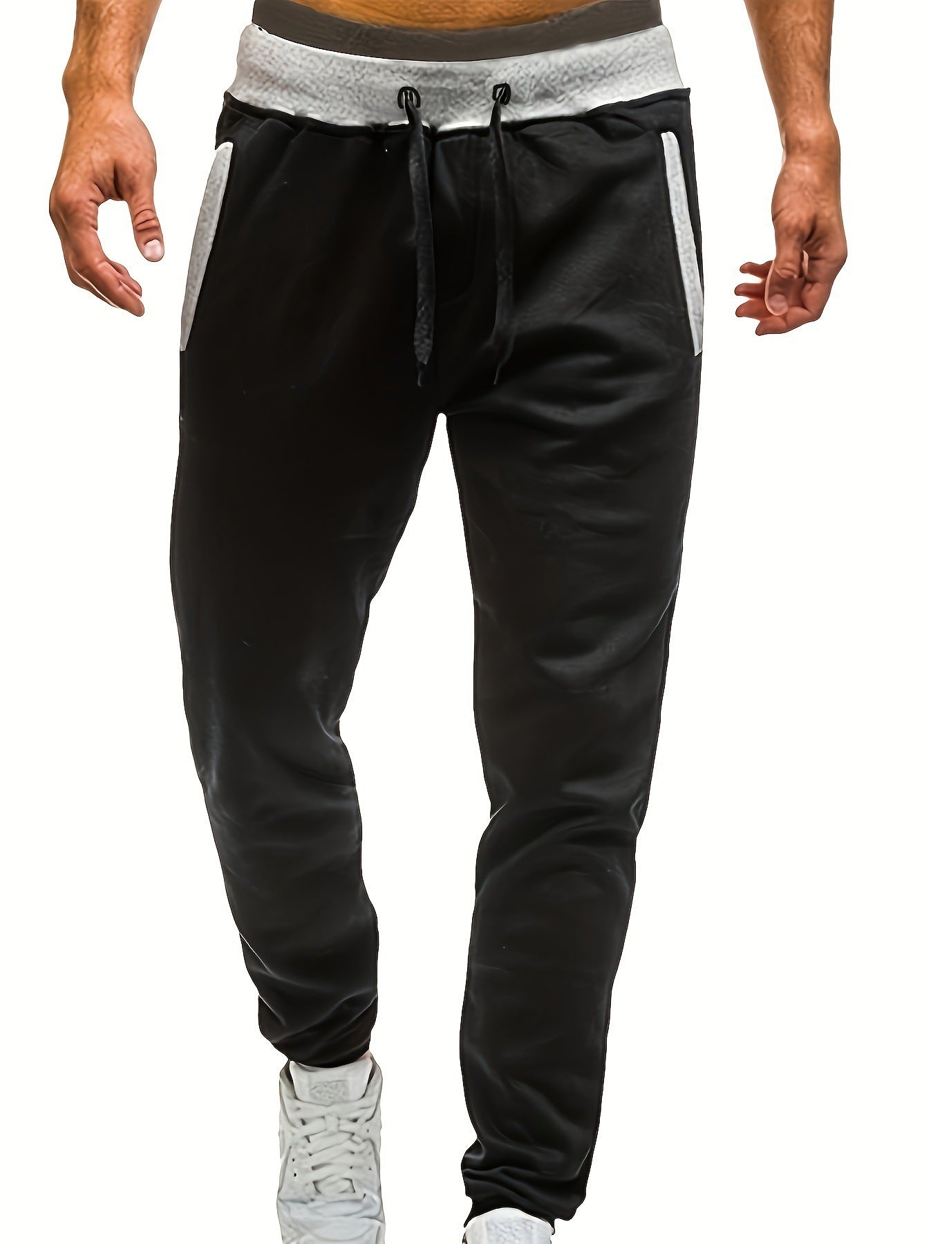 Herren Sportpants Elastisch Mit Taschen Bequem