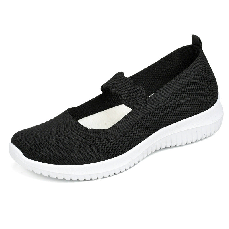 Damen Slipper Sportlich Elastisch Bequem