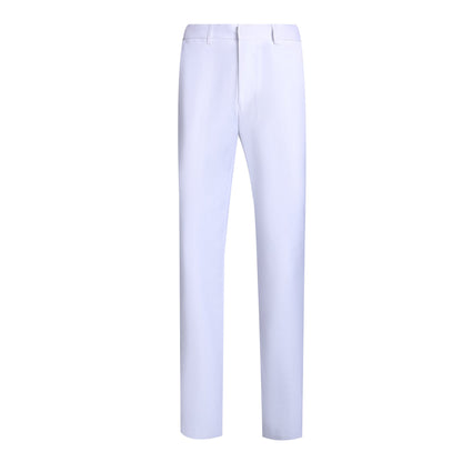 Herren Anzughose Slim Fit Schwarze Hose