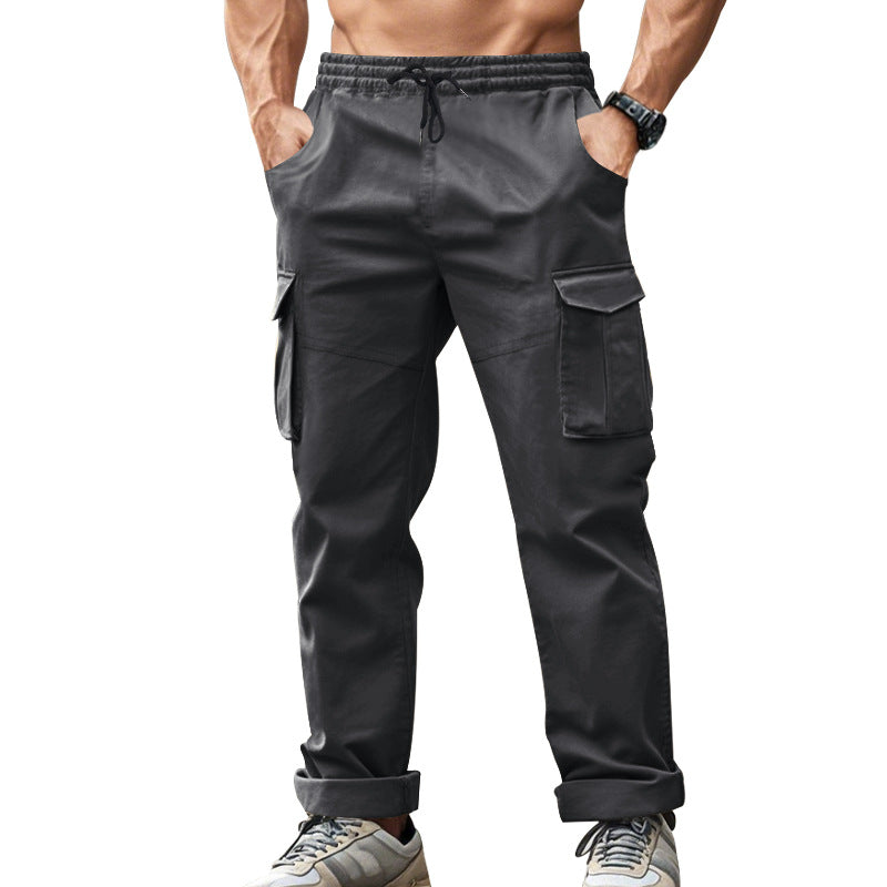 Herren Cargo-Hose Bequem Mit Seitentaschen Elastisch