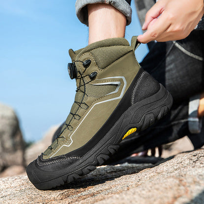 Wanderstiefel Damen Hochwertig Wasserdicht Schnellschnürsystem