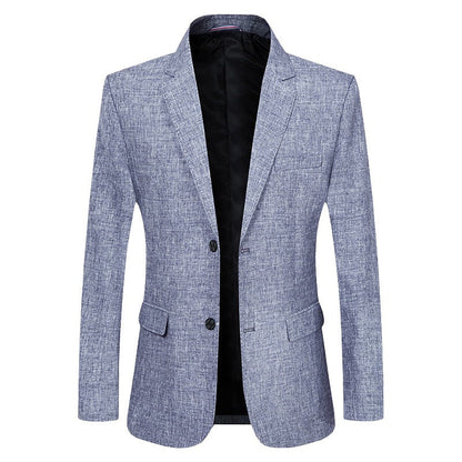 Herren Blazer Jacke Modern Slim Fit Mischgewebe - BerlinGlamour