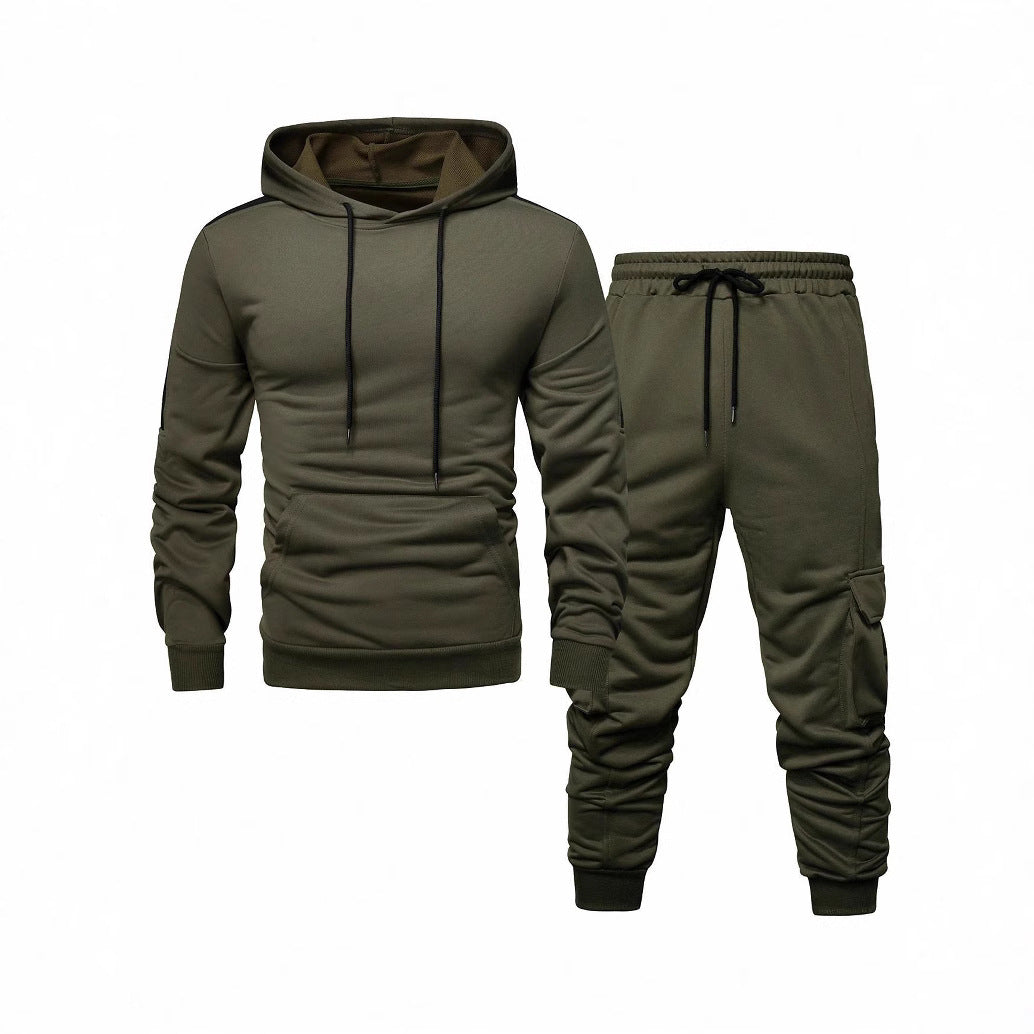 Herren Jogginganzug Komfortabel mit Taschen Sportlich