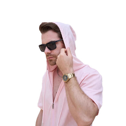 Herren Kapuzenpullover Reißverschluss Modern Style