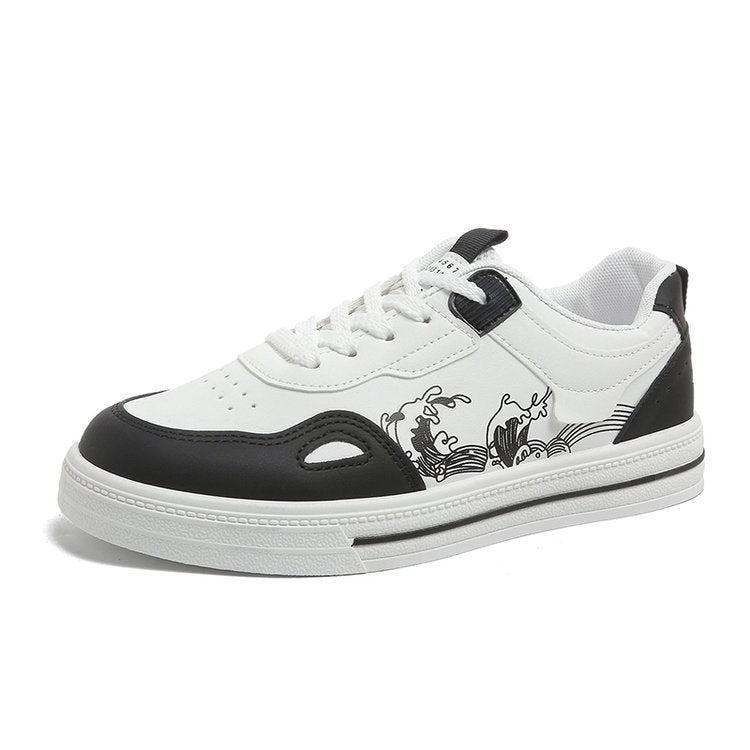 Damen Sneaker Atmungsaktiv Rutschfest Weiß