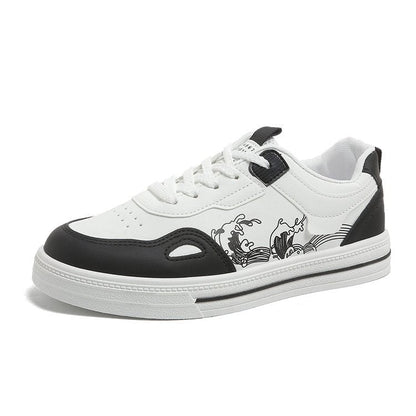 Damen Sneaker Atmungsaktiv Rutschfest Weiß