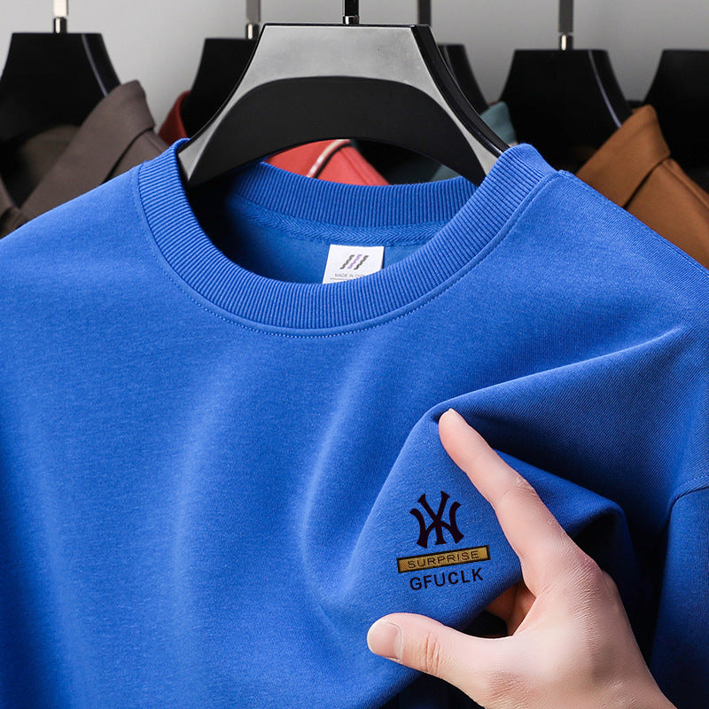 Herren Sweatshirt Rundhals Modern Freizeit Wear