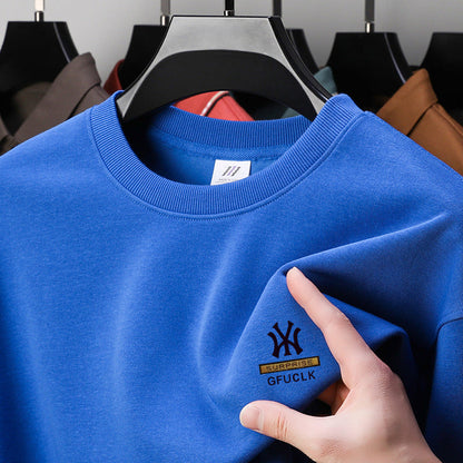 Herren Sweatshirt Rundhals Modern Freizeit Wear