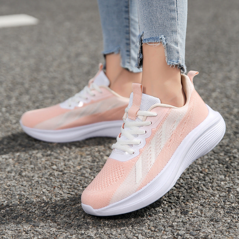 Damen Sneaker Sportlich Atmungsaktiv Freizeitschuhe - BerlinGlamour