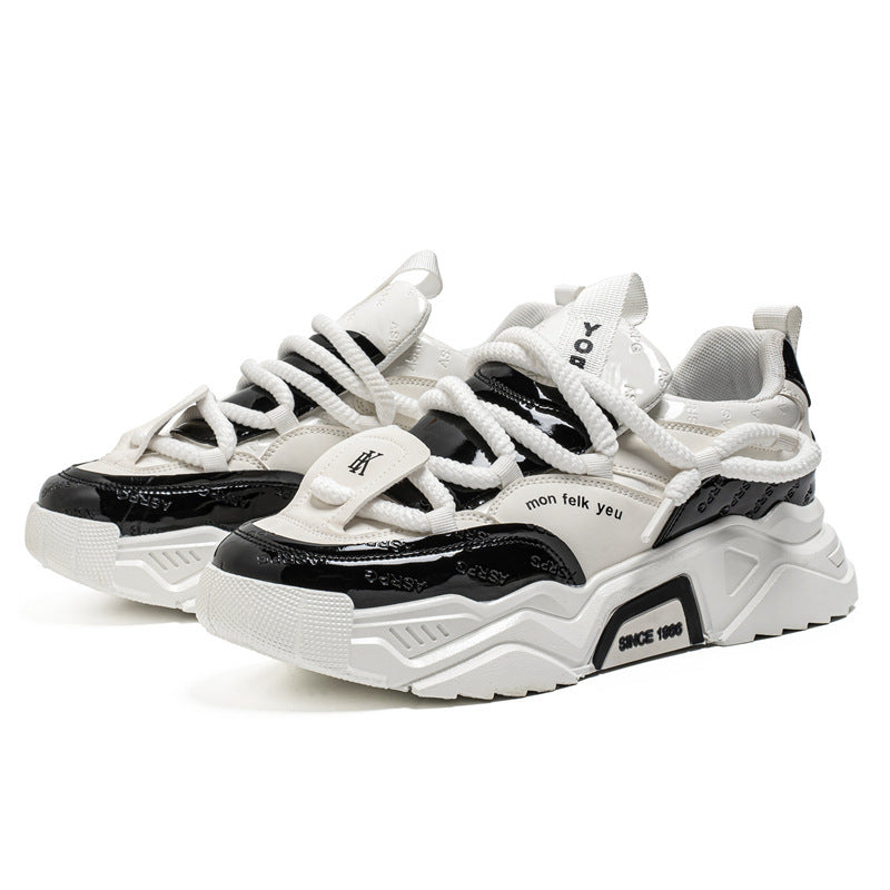 Damen Sneaker Sportlich Chunky Stabil Mit Dämpfung