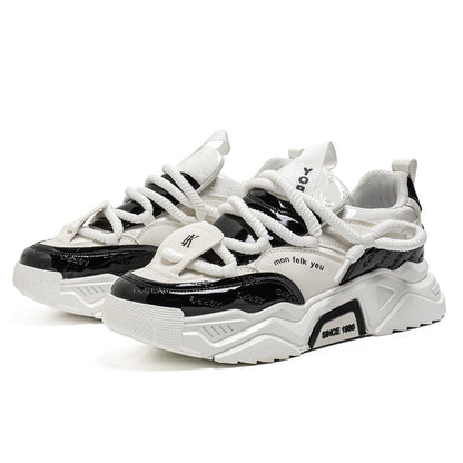 Damen Sneaker Sportlich Chunky Stabil Mit Dämpfung