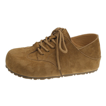 Damen Schuhe Bequem Wildleder Braun Komfort
