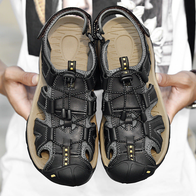Damen Trekking-Sandalen Wasserdicht mit Rutschfester Sohle
