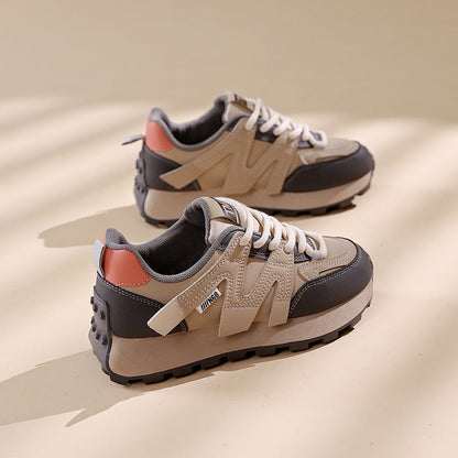 Damen Sneaker Sportlich Elastisch Komfortabel Laufschuhe