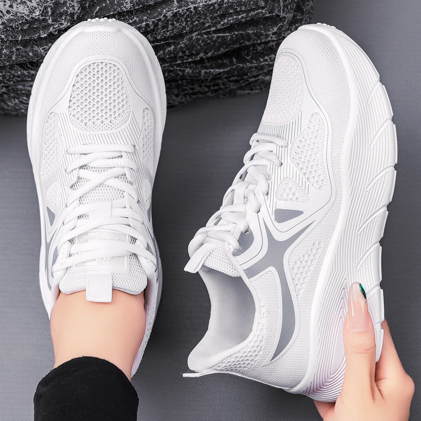 Damen Laufschuhe Sportlich mit Dämpfungstechnologie