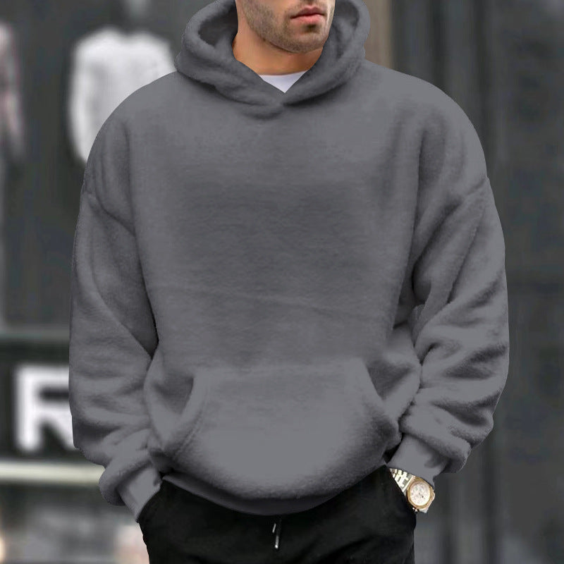 Übergroßer Herren Kapuzenpullover Oversized Style