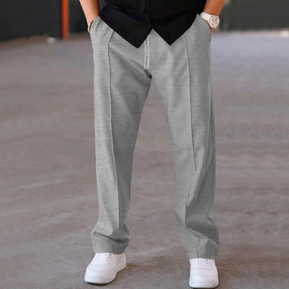 Herren Sweatpants Bequem Elegant mit Seitentaschen