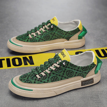 Damen Sneaker Komfortabel Auffällig Design