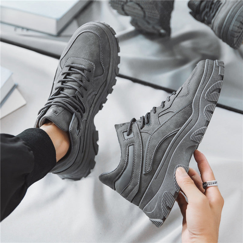Damen Sneaker Komfort Atmungsaktiv Rutschfest Schwarz