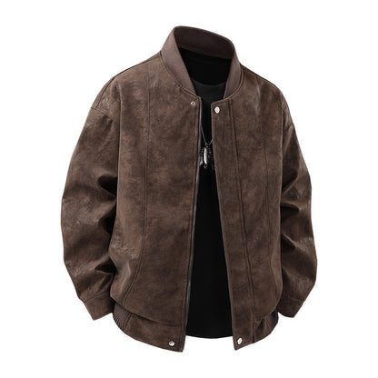 Herren Bomberjacke Weich Bequem Tragekomfort Casual