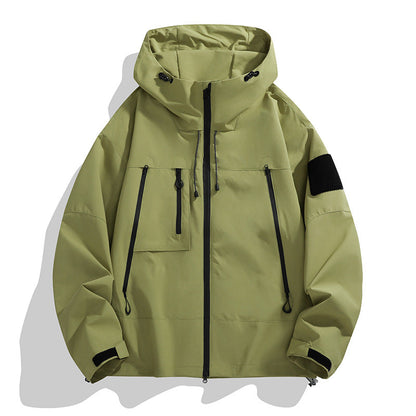 Wetterfeste Herrenjacke Urban Style Schwarz - BerlinGlamour