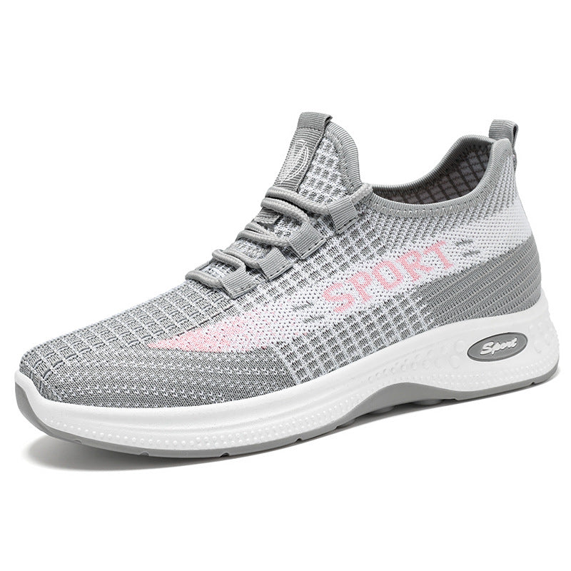 Damen Fitness Sneaker Atmungsaktiv Sportlich Laufschuhe