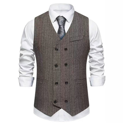 Herren Weste Modern Elegant Slim Fit Berlin Style