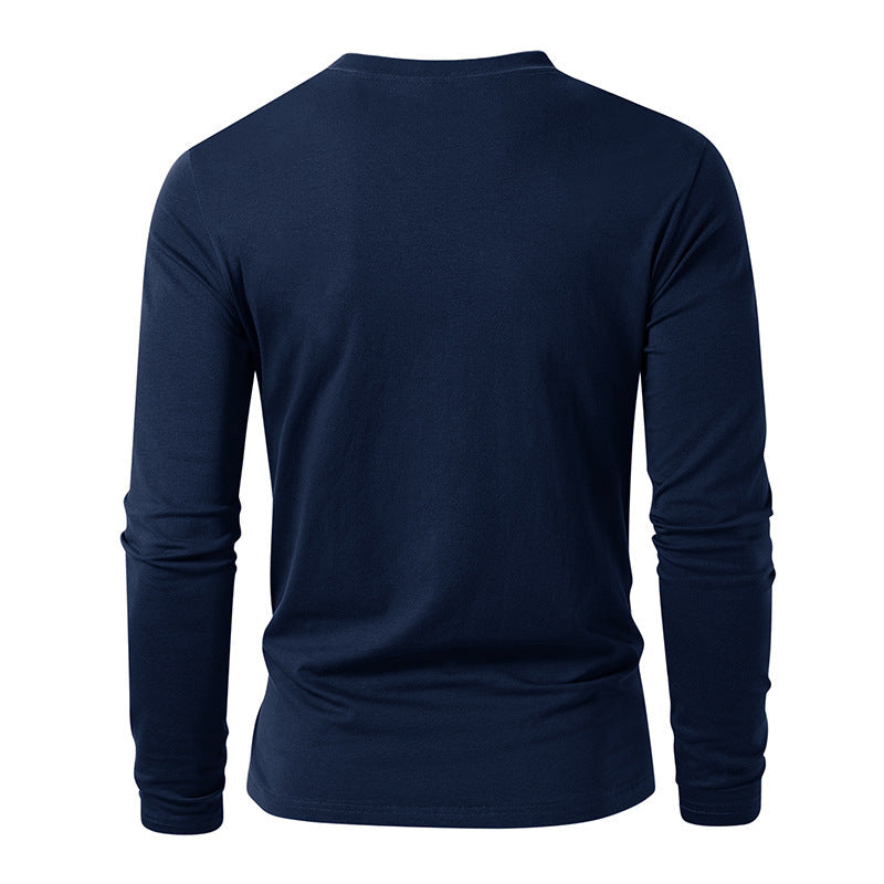 Herren Langarmshirt Rundhals Modern Berlin Style
