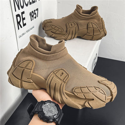 Damen Sockensneaker Bequem Rutschfest Sportlich