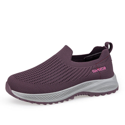 Damen Sneaker Slip-On Bequem Sportlich