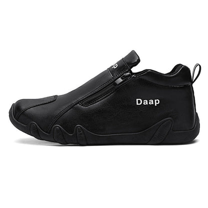 Damen Sneaker Sportlich Mit Zippverschluss Rutschfeste Sohle