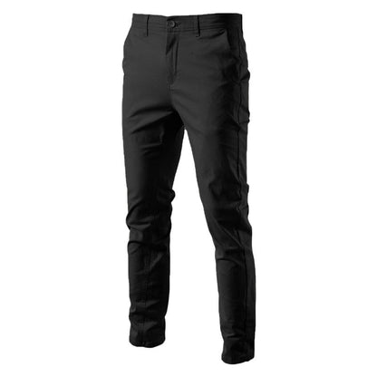 Herren Chino-Hose Slim Fit Elastisch Modern