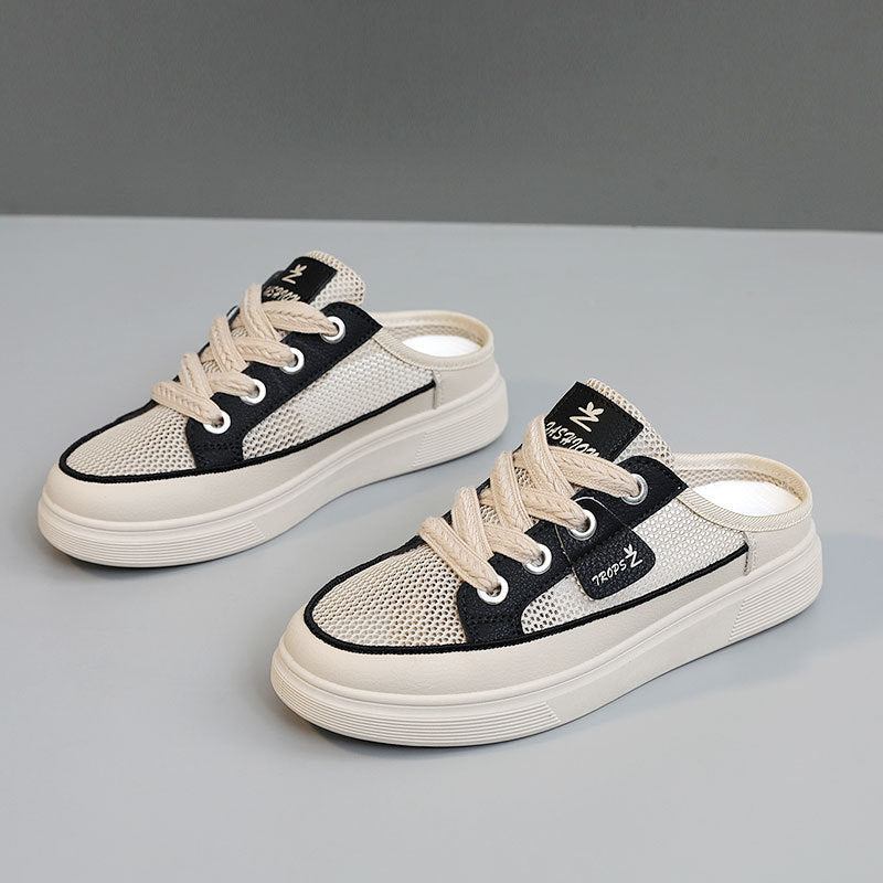 Damen Sneakers Slip-On Bequem Luftdurchlässig Rutschfest