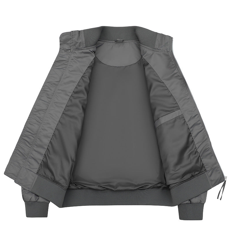 Herren Bomberjacke Modern Elastisch Leicht