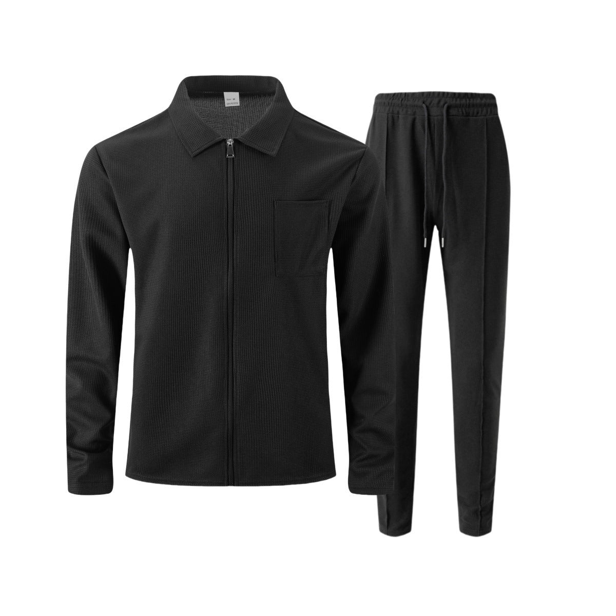 Herren Sportset Reißverschluss Taschen Freizeitbekleidung