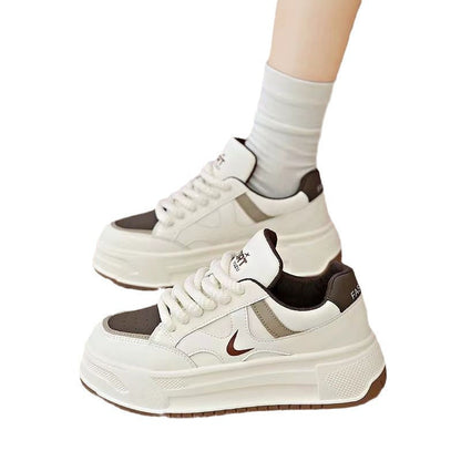 Damen Sneaker Chunky bequem elastisch mit dicker Sohle