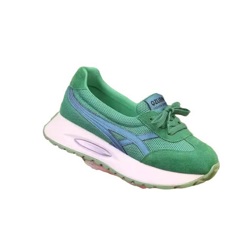 Damen Sneaker Sportlich Atmungsaktiv Mesh Komfort