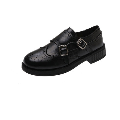 Damen Schnürschuhe Verspielt Doppelriemen Mode Schuhe