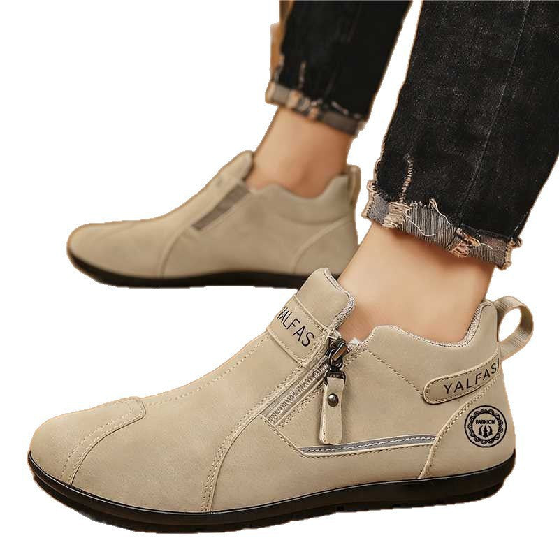 Damen Ankle Boots Leicht Wasserabweisend Reißverschluss
