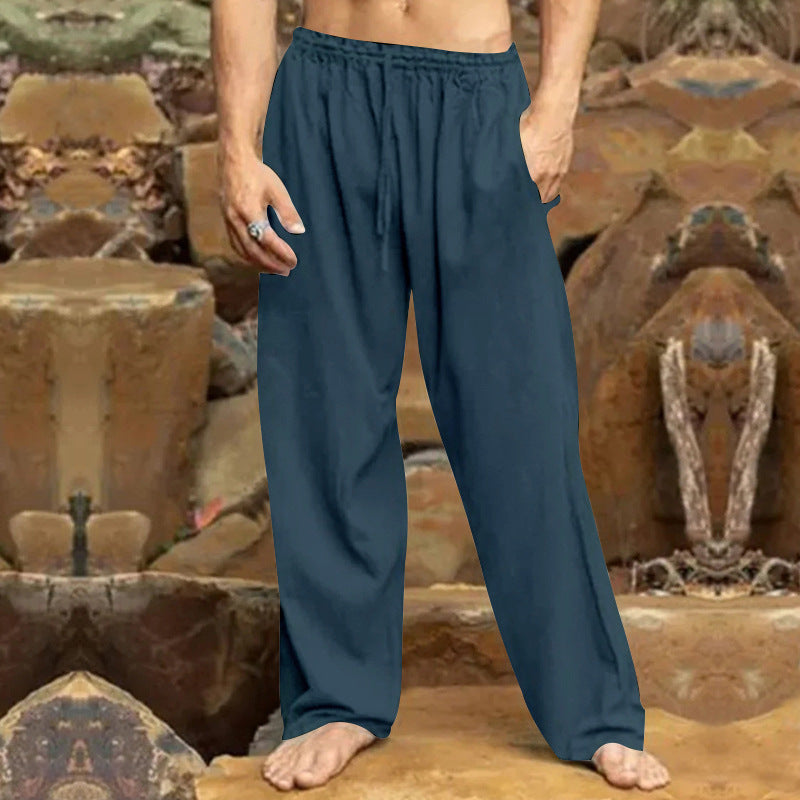 Herren Hosen Freizeit Bequem Casual