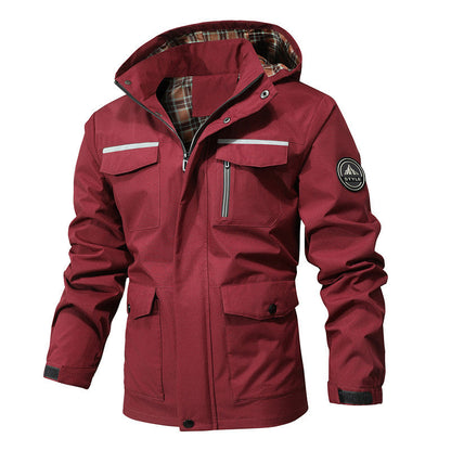 Wasserabweisende Herrenjacke Funktionsjacke Winddicht